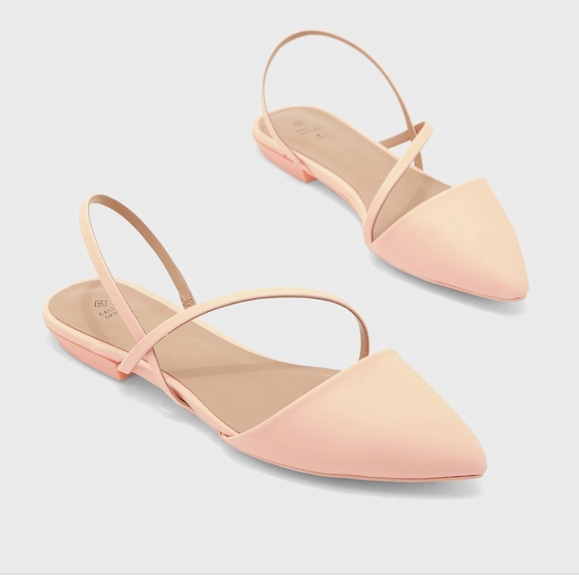 Slingback flats